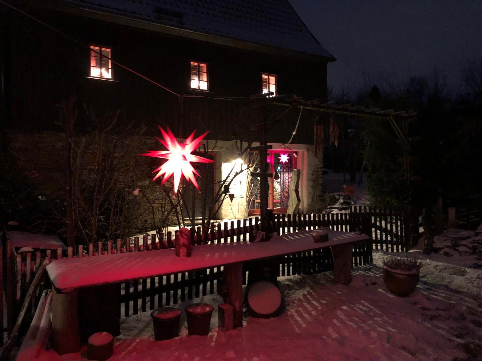 Ferienhaus Lebenswerkstatthof Mildenau Luaran gambar